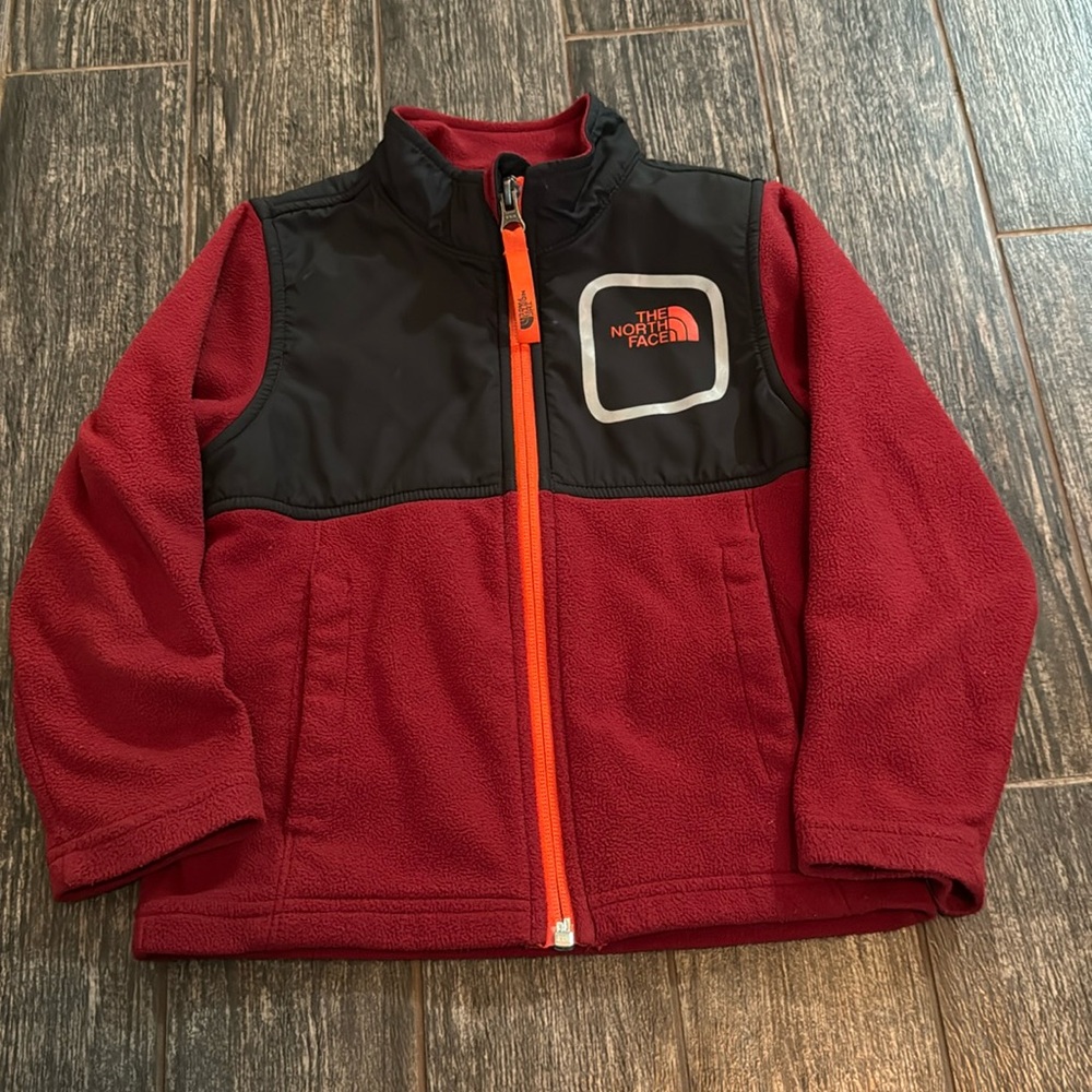North face toddler fleece zip up